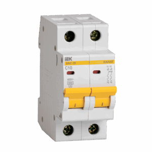 Автоматический выключатель ВА47-29 2P C 10А — 50А 4,5кА