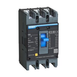 Выключатель автоматический силовой NXM-125S/3300, 3Р 100A — 250А 25kA